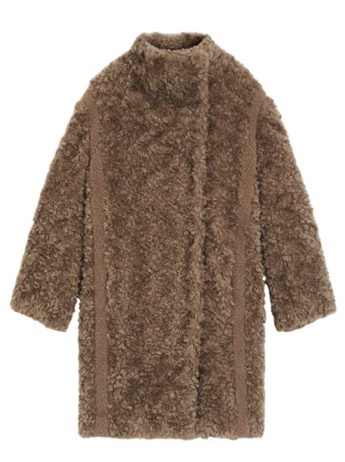 Cappotto in pelliccia sintetica con chiusura nascosta BOSS | 50548340 CITEDDY 10273639.247